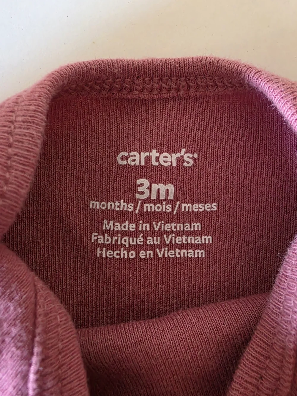 Carter's Dusty Rose Infant Bodysuit - Pink Graphic